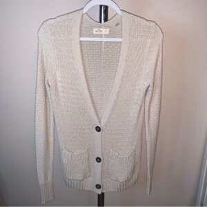 Hollister cardigan button front knit